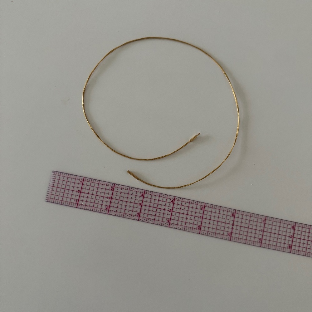 Gold Plaited Choker